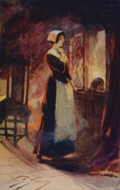 彼女は自分の後ろを見るとは思わなかった 作： W.S. Stacey